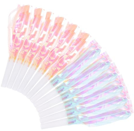 Toyvian 12pezzi Soffiatore per Feste Scoppi Musicali Scoppi per Feste Rumorosi Colorati Piccole Frange per Sportive e Compleanni