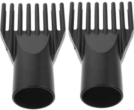 minkissy 2pezzi Pettine per Asciugacapelli in Plastica Ugello per Asciugacapelli Accessorio per Styling dei Capelli Facile da Usare e Installare