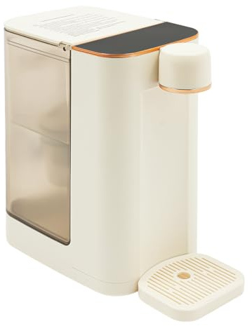 Distributore istantaneo di acqua calda da 3 l, 2000 W, erogatore di acqua elettrica con 5 opzioni di temperatura e serbatoio dell'acqua rimovibile, supporto rapido per riscaldamento e sicurezza per