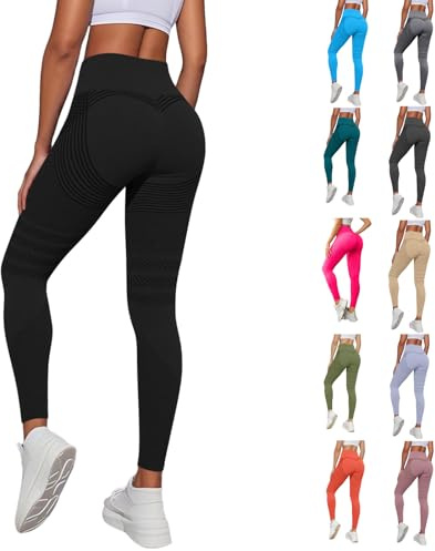 Leggins Anticelulitico Mujer, 3D Anticelulitis Leggins Mujer Push Up,Fit Celulitis Compresión Leggings, Mallas Deporte Adelgazante Anti Cellulite Leggings