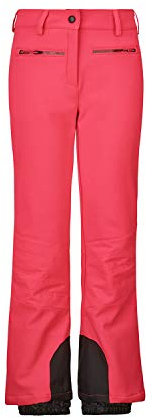 Killtec Mädchen Maura Jr Skihose mit Kantenschutz und Schneefang, neon-Coral, 152 (M)