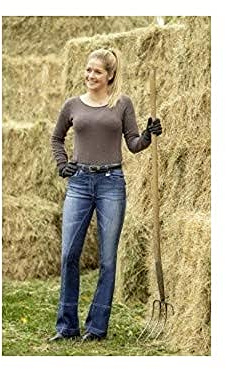 United Sportproducts Germany USG Pantaloni Jodhpur, da Donna Marina, con Inserti