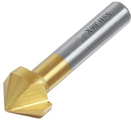 3 Flöten-Senkbohrer 90-Grad-Fasenwerkzeuge Hochgeschwindigkeitsstahl-Fasenfräser 6,3–20,5 Mm,20,5 Mm
