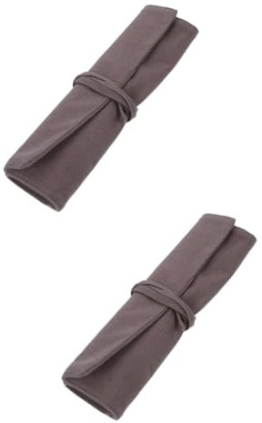 BESTonZON 2pièces Pochette De Rangement Pour Couverts Portable Naturel Organisateur De Couverts Pour Camping Et Pique- Compact Et Facile à Transporter