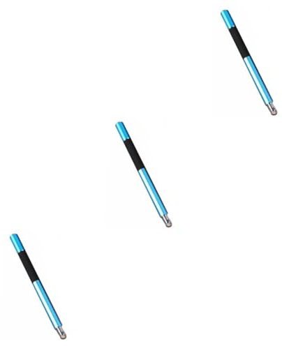 BESTonZON 3 Stück 2 1 universal Pen schreibkladde tabletstiften Universal Stift waxmalstifte faserstift stifte zeichnen Touchscreen Stift Handschrift Touchscreen-Stift Tuch Kapazitiver Stift