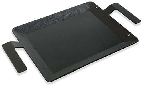 Karbonstahl-Grillplatte – Ersatz für Made In Kochgeschirr – Universal-Premium-Kochpfanne für Gas- und Holzkohlegrills, Gasherd und Induktion – 35,6 x 26,7 cm