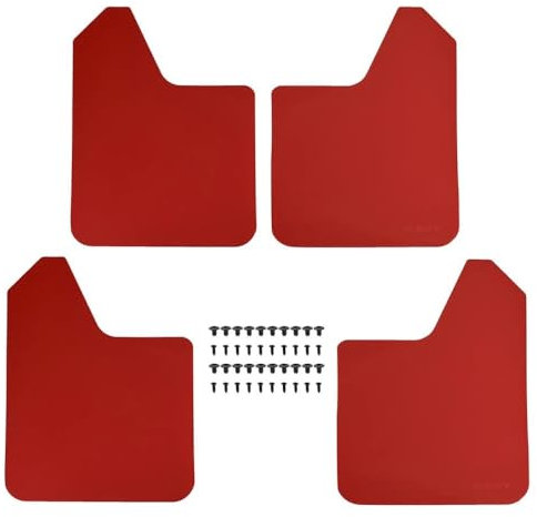 Auto Parafango Universale Paraspruzzi Paraspruzzi Paraspruzzi Anteriore Posteriore Rosso Racing/Sport Per Hyundai Per Tucson Per Elantra Auto SUV Van Pickup Rally Paraspruzzi(4pcs-set Red)