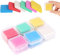 12 Pièces Gomme Mie de Pain, 4 Gommes à Pétrir en Caoutchouc de 3,5 cm, Gommes à Pétrir Souples, Gomme à Pétrir pour Dessin Coloré, Peinture, Fournitures Scolaires