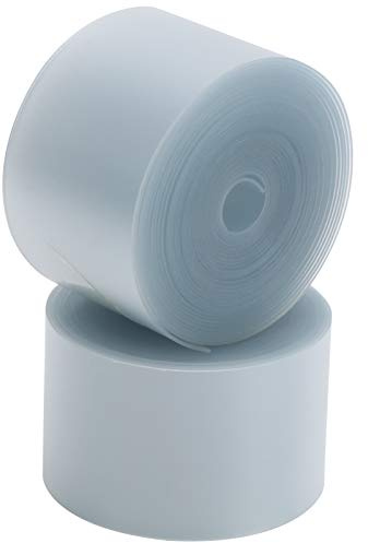 Domary Cykeldäck Liner 25MM Anti Punkteringsskydd Tejp Stark Seghet Hög Vidhäftning PVC Material för Landsvägscykel 700C Däck Transparent Storlek S 1 Par