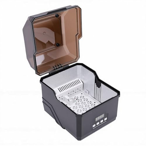 Karlak Secador de Filamentos Deshidratador de Filamentos 3D Mejorado Pantalla Táctil Temperatura Ajustable para Impresión 3D PLA PETG ABS 2 Carretes (Enchufe europeo)