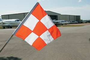 Accuform FSG306 Traffic Control Flags & Windsocks AIRPORT FLAG
