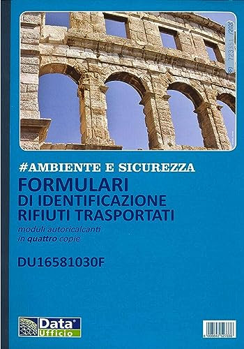 Vordrucke zur Identifizierung von Abfällen transportiert 4 Kopien autoricalcanti du1658103