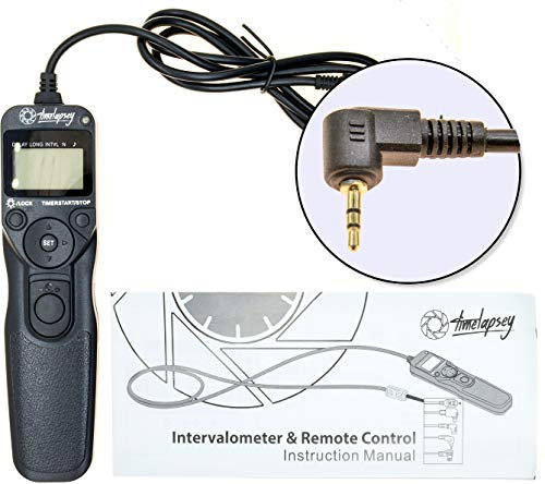 PROtastic® DSLR Intervalometer/Timer Shutter Release for Time-lapse Photography + Astro Long Exposure (Canon E3 Cable)
