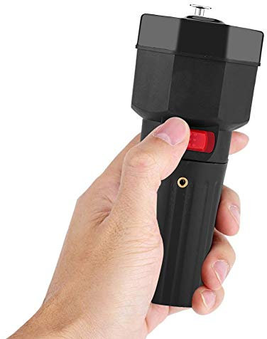 Grillrotator Motor, Drehspießantrieb für elektrischen Grill, batteriebetrieben, schwarz, 6x6 mm Lochgröße, Bratenhalterung Zubehör für BBQ