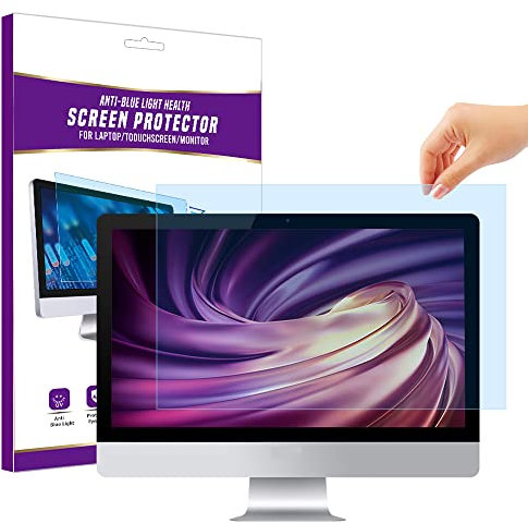AiMok Rimovibile Filtro Anti Luce Blu Premium per 23 Monitor, Protezione per gli occhi I Blocco della luce blu I Antiriflesso Proteggi Schermo per Computer e Schermo PC (23 Pollici 16:9)