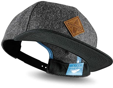 Soulbuddy Snapback Cap Herren - Unisex Streetwear Basecap für Männer & Frauen - Stylische Kappe für Alltag & Urlaub - Must-Have Baseball Cap für Herren - One Size