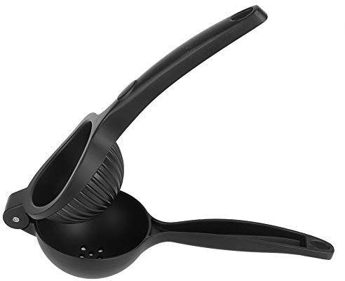 Exprimidor de cítricos, Exprimidor de limón manual de aleación de zinc Exprimidor de jugo de naranja Exprimidor de exprimidor Herramienta para exprimir(Negro)