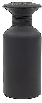 ARKitchen SALZSTREUER Aluminium Schwarz 19cm mit Schraubdeckel Gewürzstreuer Zuckerstreuer Salz Streuer Pommes 13