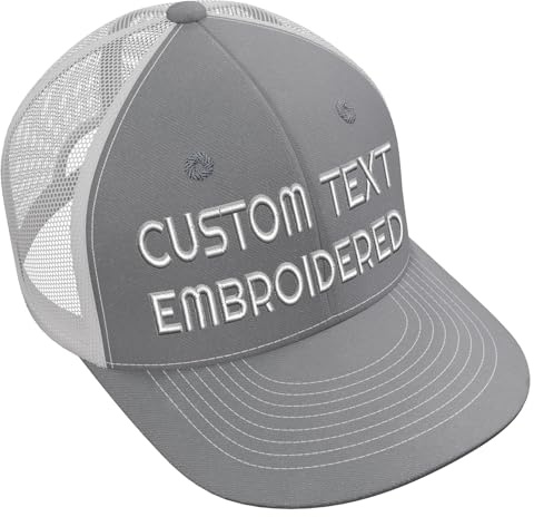 Bemaystar Personalisierte Cap mit Stickerei Text,Basecap Mit Bestickt Text,Individuelle Kappe Personalisiert Geschenk für Damen und Herren