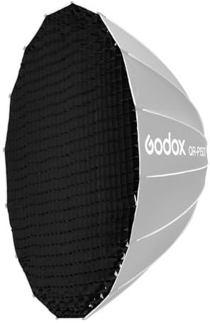 GODOX QR-150T 150cm/59inch Grille parabolique Grand Angle pour boîte à lumière
