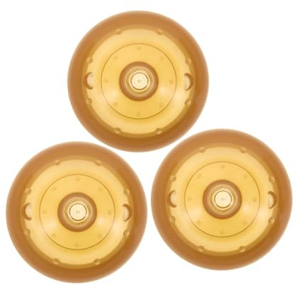 ifundom 3piezas Tetinas De Silicona De Boca Ancha Para Lactancia De Bebés Recién Nacidos Transparentes Tetina De Silicona Simulada Para Alimentación De Bebés