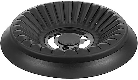 NUOBESTY Copri Fornelli Gas in Acciaio Inox, Facile da Pulire e Smontare, per Cucina, Ricambio per Piano Cottura, Design Semplice Nero