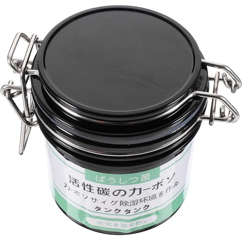 TOPBATHY Pot Hermétique pour Colle à Faux Cils en Plastique Rigide Noir Réservoir de Rangement Étanche Système de Fermeture Scellé au Charbon Actif Grand Format pour 3 Tubes pour Salon