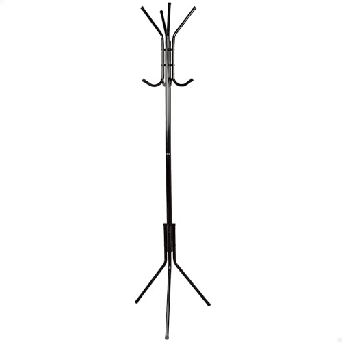 AKTIVE MAX Home Perchero de pie, 45x40x170 cm, Peso máximo soportado 8 kg, con 8 Perchas, para Sombreros, Abrigos, Accesorios (18808)
