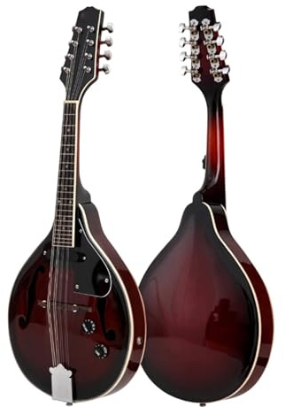 Mandolina Para Principiantes Mandolina Eléctrica De Ocho Cuerdas Para Adultos Y Principiantes(Electro-acoustic mandolin)