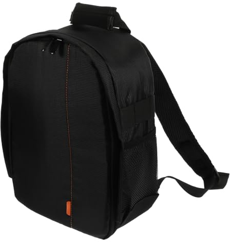 Kichvoe Custodia Portatile per Macchina Fotografica Digitale Piccola, Zaino Multifunzionale Scomparti Protettivi, Borsa da Viaggio Leggera per Esterni e Uso Quotidiano