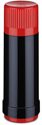 ROTPUNKT Isolierflasche 40 MAX Electric Edition 0,5 l | BPA-frei - gesundes trinken | Made in Germany | Warm + Kalthaltung | black/electric cardinal