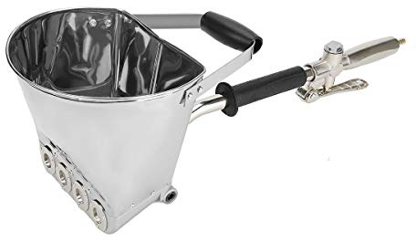 Ouya Cement Mortar Sprayer Gun Stucco Sprayer 4 Jet Gun Plaster Hopper Wall Painting Tool