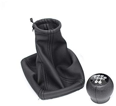 Promo Link Schaltknauf + Schaltsack Schaltmanschette Astra G Eko Leder 5 Gang