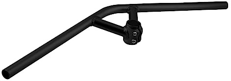SENQI Aluminum Alloy Bike Handle Bar 22.2 * 28.6 * 680mm Universal Fit for MTB Road Bikes Fixed Gear Bikes, Black