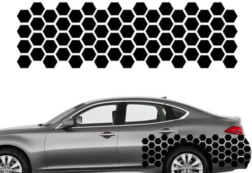 Seitenkörperaufkleber, 1 Stück Auto-Seitenkörper-Aufkleber, Wasserdichter Karosserieaufkleber, 70,86 x 21,65 Zoll Aufkleber für Autos, SUV, LKW, Geländefahrzeuge Rosixehird
