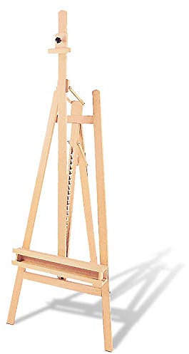 Caballete portátil con trípode para Lienzo, Soporte de Madera de Haya para Artistas, Manualidades, Ajustable, Plegable, para exhibición, para Dibujar y Pintar