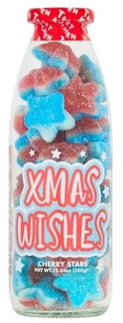 1 x Soft Gummy Stars Message Bottle 350g Delicious Treat Filled With Flavorful Surprises For All Occasions