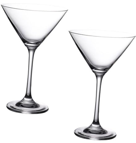 IWOWHERO 2pezzi Bicchieri Da Cocktail Calici Eleganti Per Vino Rosso Per Bar Feste e Cene Romantiche Capacità