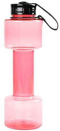 Ukbzxcmws Borraccia a forma di manubrio per bicicletta, 700 ml, per palestra, scuola, ciclismo, sport all'aria aperta, a tenuta stagna