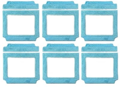 Window Cleaning Robot Mop High Quality Wipes Cloth Square Clean Wipes，Compatible For Purerobo W-V1S Component Window Cleaner Robot Accessories(1pc yellow)