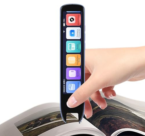 Bolígrafo inteligente con inteligencia artificial, portátil, para traducción de oficina, para niños, adultos, profesores, hogar, oficina, escuela, aula, educación, aprendizaje, estudio, juegos, viajes