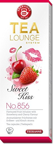 Teekanne Tealounge Kapseln Sweet Kiss No. 856 (1 x 8 Kapseln)