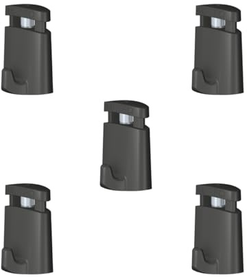 Arti Teq - Lot de 5 crochets Micro Grip Ø 1 mm - Noir