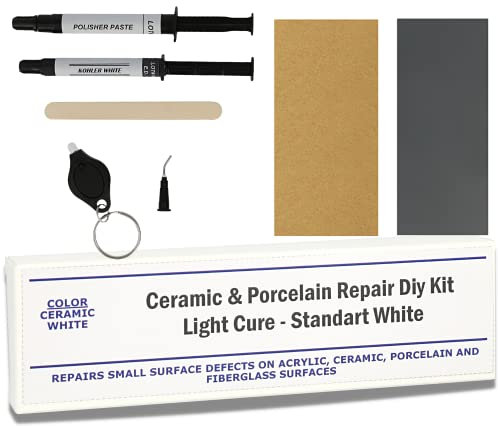 Kit di riparazione fai da te per ceramica e porcellana, per piccoli danni, bianco Kohler