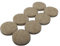 Felt Gard 38mm Round Adhesive Felt Pads to Protect Hardwood Floors | Durable & Strong Adhesion Stick On Table Chair Legs and Other Furniture | Beige, Set of 8 Pieces