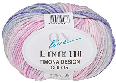 ONline Linie 110 Timona Design Color 306 - lila/grau/rosa