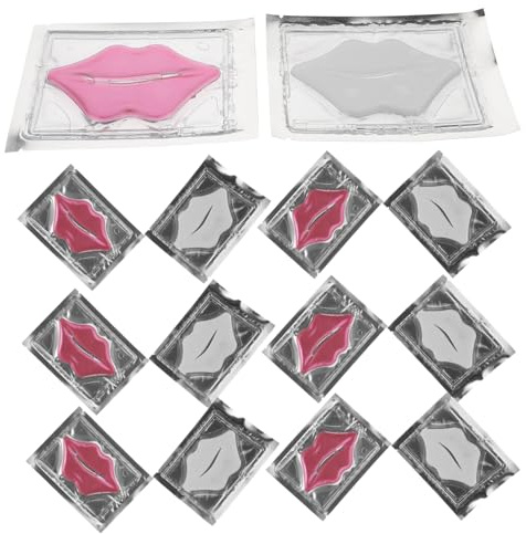 Patch per Labbra in Gel Cristallo 20 Pezzi Idratanti e Leviganti | Maschere Labbra Idratanti, Effetto Collagene, Aiuta Secchezza e Screpolature, Formato Pratico