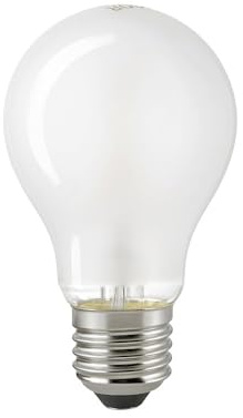 SIGOR LED-Fadenlampe, AGL-Form, E27/7W, matt, 806 lm, 2700K, L 105, Ø 60 (9019601184)