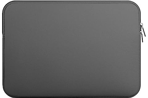 Zankie Custodia per Laptop, Custodia per Laptop Durevole Resistente all'Acqua, per Laptop Compatibile con A2015, Borsa in Neoprene con Cerniera, Nera