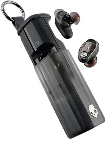 Skullcandy Method 360 ANC Wireless Earbuds, Sound by Bose, Bluetooth Headphones, Premium Noise Cancelling, Up to 40 Hrs Battery, Sweat and Water Resistant, Microphone for iPhone Android - True Black